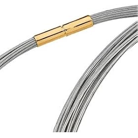 BayonetChainWith18KYellowGoldClasp-16inches