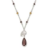 Washington Redskins Crystal Logo Necklace