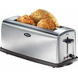 Oster Long Slot Toaster, Brushed Stainless Steel