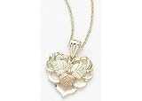 Signature 18' Three Leaf Heart 18KT GOLD OVER STERLING