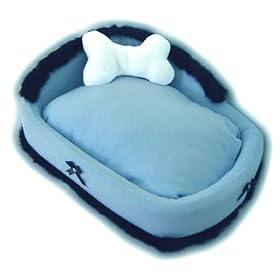 Blue Deluxe Pampered Pet ~ Dog Bed by masterpet