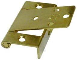 Lid Hinge Non Mortise Polished Brass Plated
