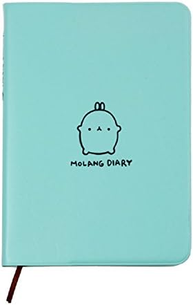 Sannysis Weekly Planner Agenda Notebook Cute Rabbit Diary (Blue)