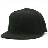 Chicago White Sox Hat Basic Black on Black 59FIFTY New Era Fitted Cap