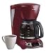 Mr. Coffee TFX26 12-Cup Coffeemaker, Red