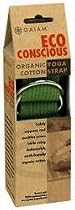 Gaiam Eco Conscious Organic Cotton Yoga Strap (Sage)