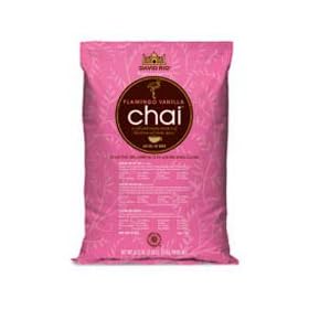 David Rio Sugar Free Decaf Pink Flamingo Vanilla Chai Mix Bag - 3 lbs