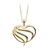 14K Yellow Gold Heart Pendant with Chain 31FoqME3WuL. SL160 14K Yellow Gold Heart Pendant with Chain
