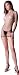 Sexy Lycra Diamond Net Mini Dress w/ G-String (Various Colors)