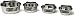 Stainless Steel Snap'Y Fit Water & Food Bowl-10 Ounce