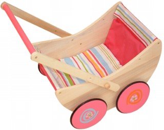 roba Puppenwagen Kleine Emma mit Streifen