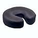 Crescent Face Pillow for Standard Massage Table Facerests , Teal Green