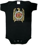 SLAYER - Gold Eagle - Black Onesie / Baby T-shirt