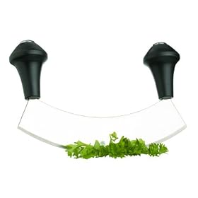 Kitchen Craft 18cm Single Bladed Hachoir, Gift Boxed