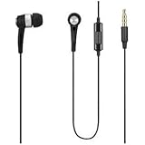 Samsung New Original OEM Samsung EHS44ASSBE 3.5mm Handsfree Stereo Headset Earphones with Mic - Wired Headsets - Non-Retail Packaging - Black