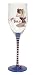 Santa Barbara Design Studio Calendar Girl Wine Glass with Beaded Stem Charm, Miss July
