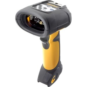 Motorola DS3508-ER Handheld Bar Code Reader - Cable - 30 ft Scan Distance - 1D, 2D - LED - Imager - Omni-directional - Black, Yellow