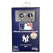 New York Yankees MLB Logo Earbuds