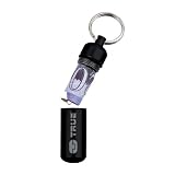 picture of True Utility Cashstash TU41 Pocket Key Ring Money Capsule - Black