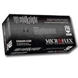 Micro Flex MK296-M MidnightT Black Medium Powder Free Nitrile Examination Gloves (MFXMK296-M) Category: Medical Nitrile Gloves