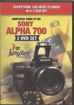 sony a700 jumpstart guide tutorial 2 dvd set for sony alpha 700 cheap price