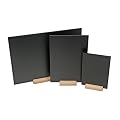 A3 (30x42 cm) Table top menu blackboard - Beech base