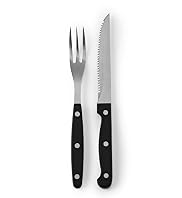 Steak Knife & Fork Set