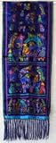 Mythical Dogs Silk Scarf by Laurel Burch