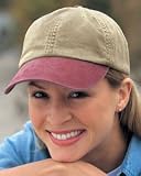 Caps Adult Two-Tone Khaki Optimum Cap