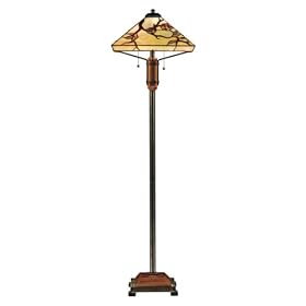 Quoizel Grove Park Tiffany 2 Lt Floor Lamp by Quoizel