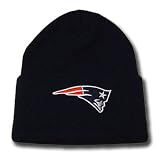 NFL CUFF BEANIE KNIT HAT NEW ENGLAND PATRIOTS BLUE PATS