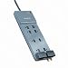 Belkin 8-Outlet Surge Protector With Telephone And Coax Protection - Model BE108230-12 Surge Protectors