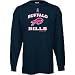 Reebok Buffalo Bills Ribbon Esque Breast Cancer Awareness Long Sleeve T-Shirt Xx Large