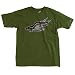 Troy Lee Designs Crow Mens Short Sleeve T-Shirt Green Medium