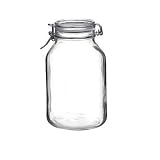 Grosses Einmachglas Vorratsdose Glasdose mit Bügelverschluss für 3 Liter
