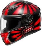 Shoei RF1100 Conqueror Full-Face Helmet - Red - Medium
