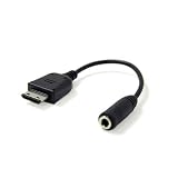 Samsung Blackjack II (i617) Port to 3.5mm Stereo Headphone Adapter, Black