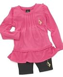 Baby Phat Little Girl Ruffle Hem Tunic & Legging Set