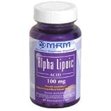 Alpha Lipoic Acid-MRM ALA, (2 Pack) 100mg 60 Vegetarian Capsules