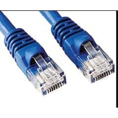 25 FT CAT5e 350MHZ UTP Patch Cord, RJ45Cable Blue Color by SF Cable