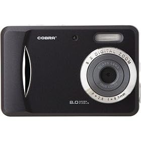 Buy Cobra Digital Dc8650 Bk 8.0 Megapixel Dc8650 Digital Camera by Cobra now!