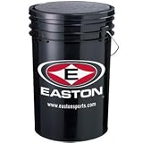 Easton Padded Seat Ball Bucket Black