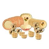 Pfaltzgraff Napoli Rooster Service for 8 with Serving Bowl and Platter
