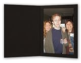 Cardboard Photo Folder 4x6 - Pack of 100 Black