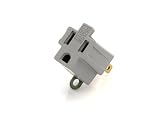 Leviton 274-000 Grounding Adapter, Gray, 2 Pack