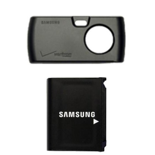 OEM Samsung U900 FlipShot Extended Battery + BLACK Door SCH-U900 FlipShot