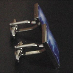 鎌倉カフス工房 雷カフス（カフスボタン） ec038