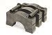 PRW billet steel main bearing caps- ford 302, center caps