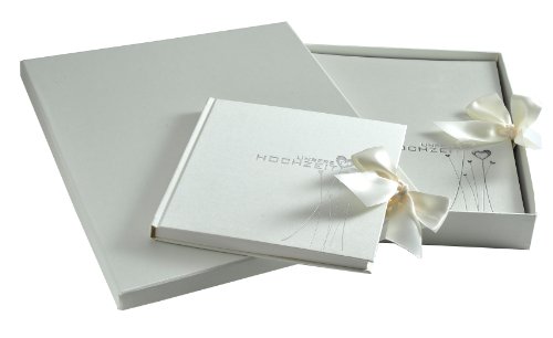 Goldbuch 79016 - Geschenkset Unsere Hochzeit mit Schraubalbum, G&auml;stebuch und Geschenkkarton
