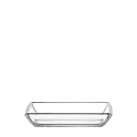 Leonardo 063442 - Obstschale Corner 32 cm klar